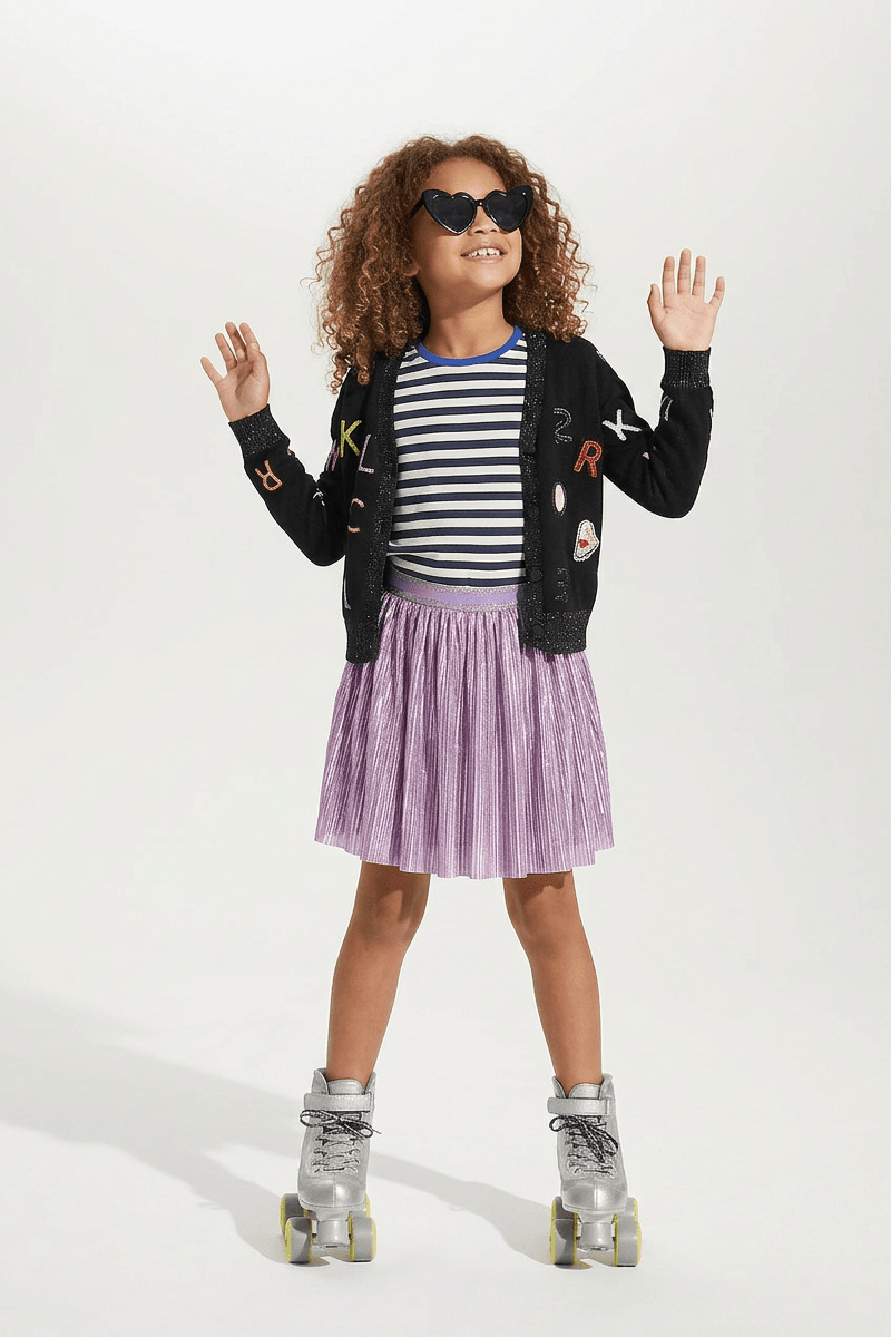 Shimmery Pleat SkirtBOTTOMSRockets of Awesome
