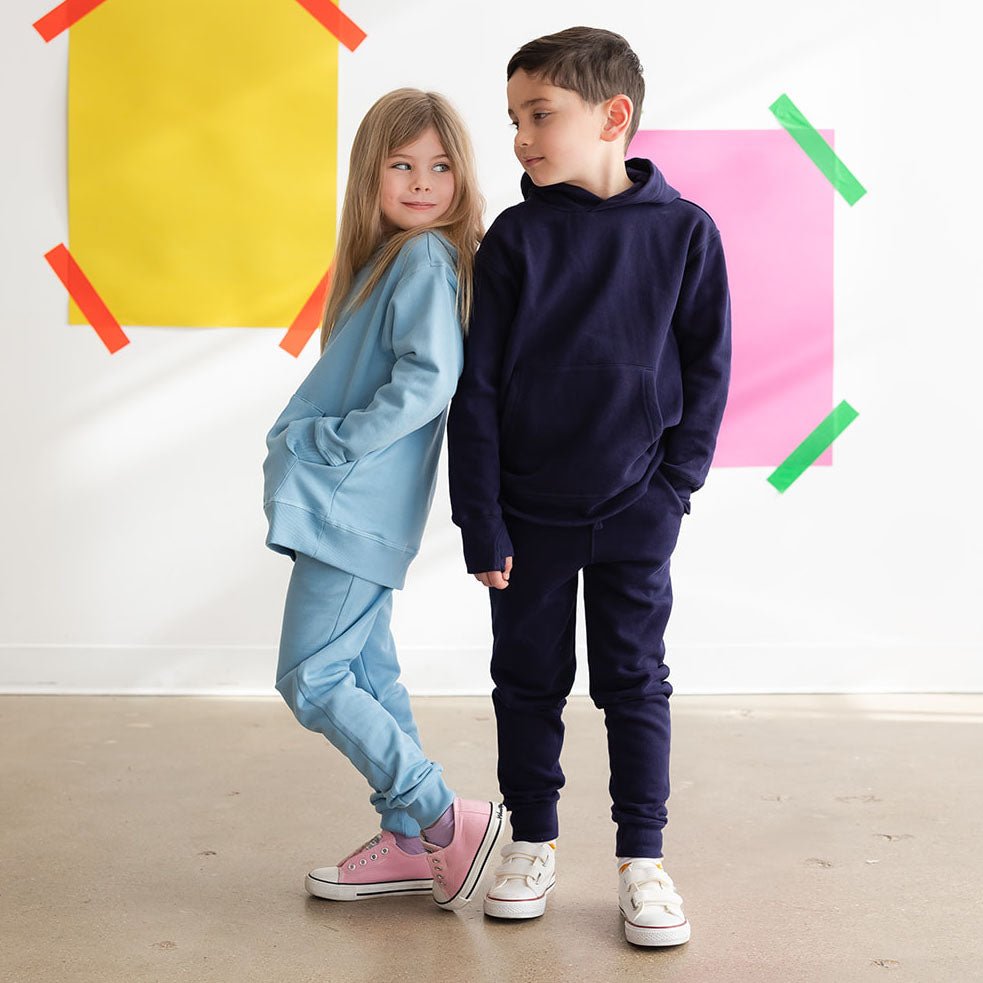 Kids Pants: Organic Cotton Sweatpants1SP001 - Unisex_SweatpantsRockets of Awesome
