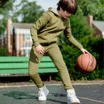 Kids Pants: Organic Cotton Sweatpants1SP001 - Unisex_SweatpantsRockets of Awesome