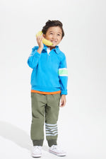 Long Sleeve Stripe PoloTOPSRockets of Awesome