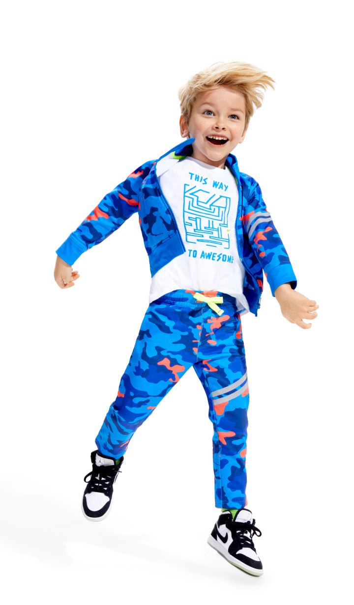 Camo Tech Track JacketTOPSRockets of Awesome