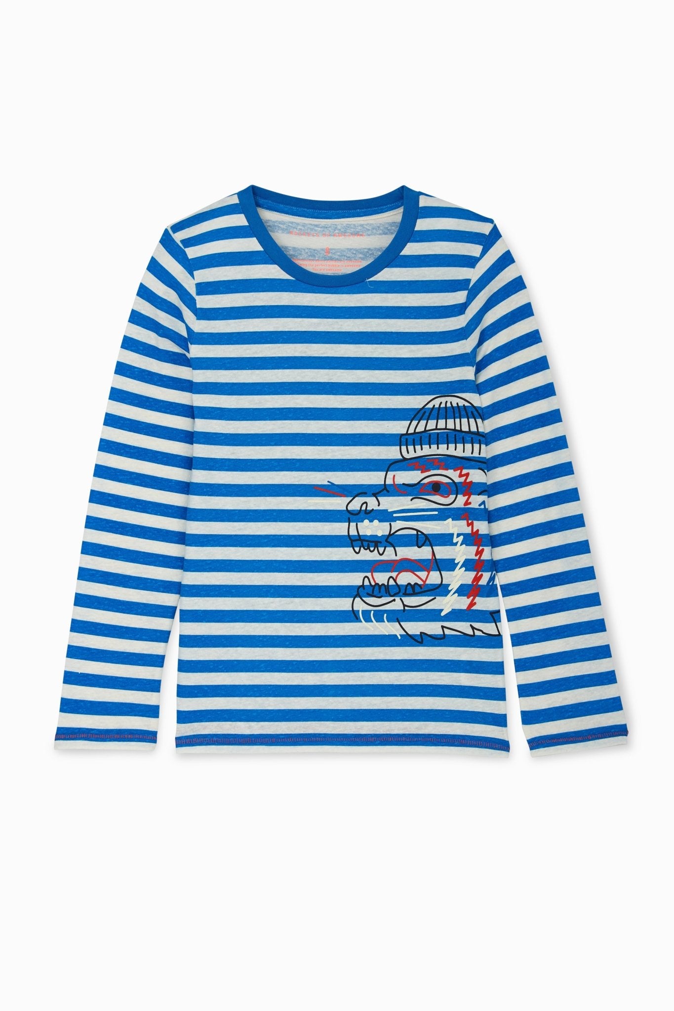 Stripe Tiger TeeTOPSRockets of Awesome