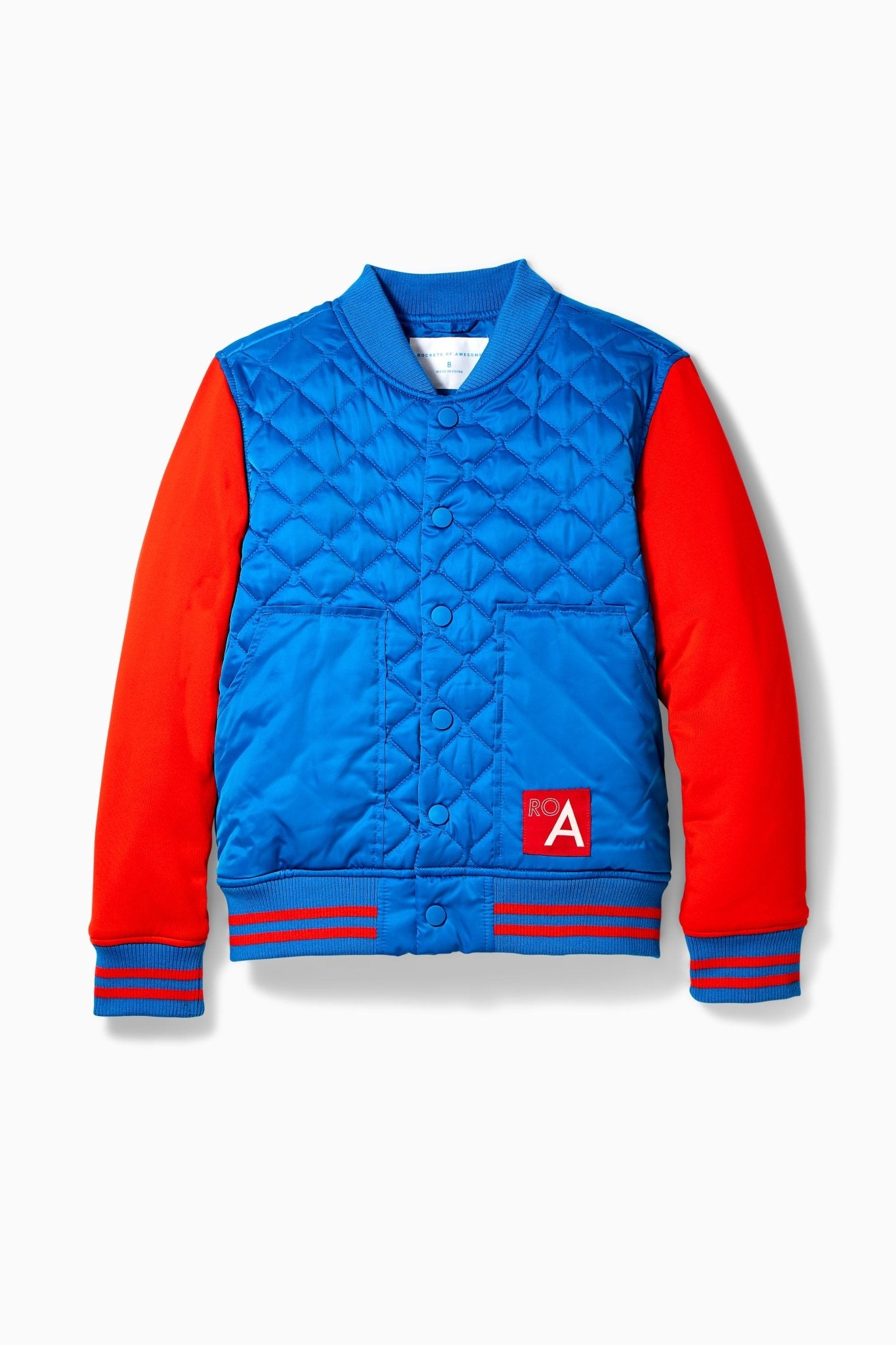 Quilted Baseball Bomber