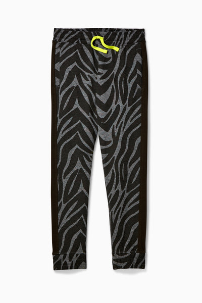 Neon Pop Zebra Jogger