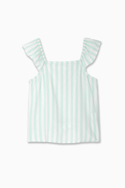 Stripe Woven Tank Top