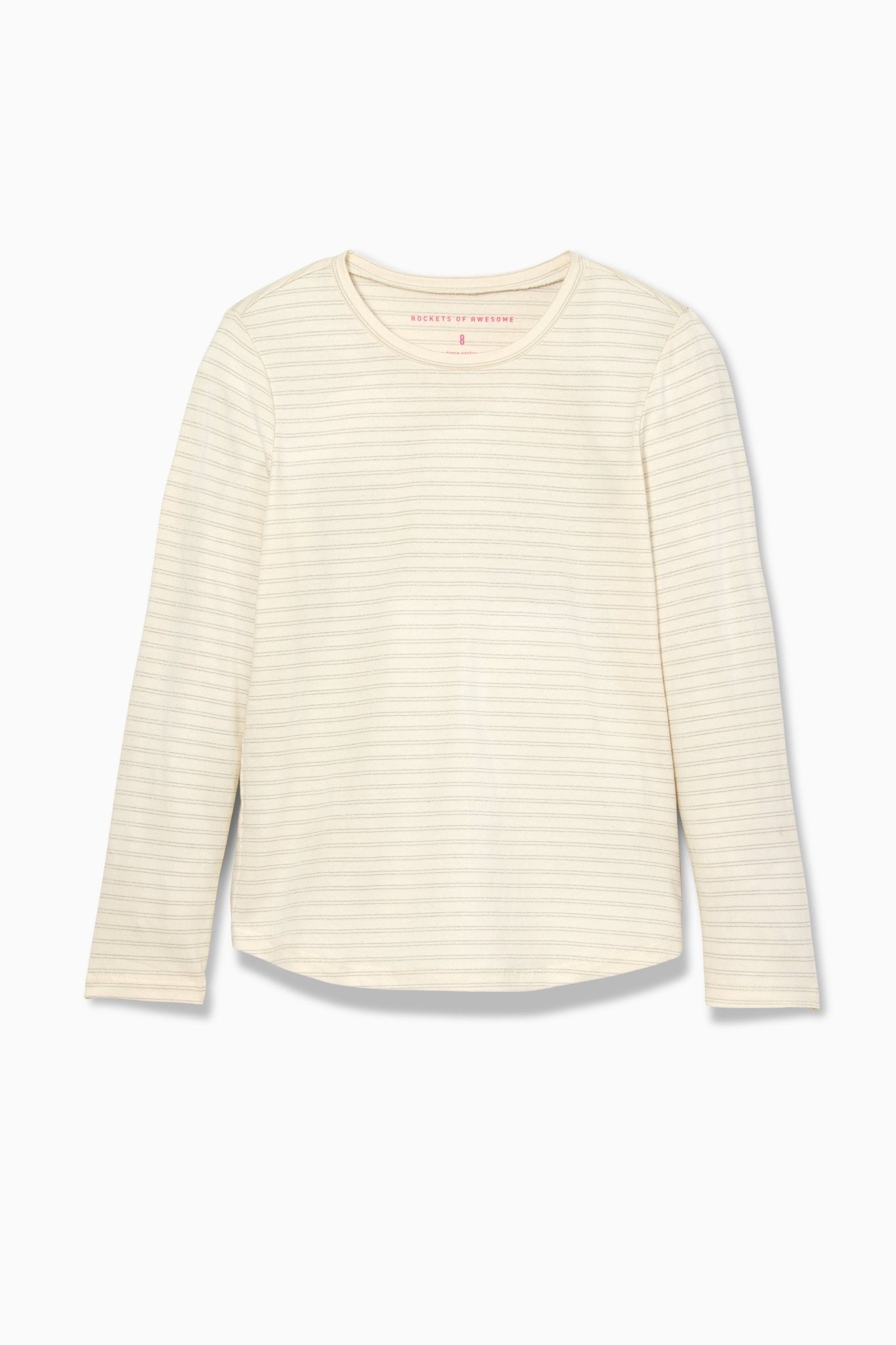 Easy Sparkly Stripe Tee – EgretTOPSRockets of Awesome