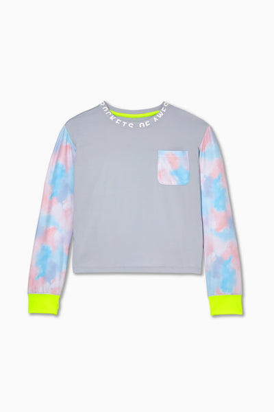 Active Pastel Clouds Tee