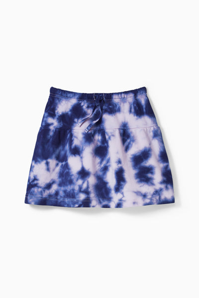 Tie Dye Knit Skater Skirt