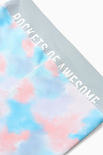 Active Pastel Clouds LeggingsBOTTOMSRockets of Awesome