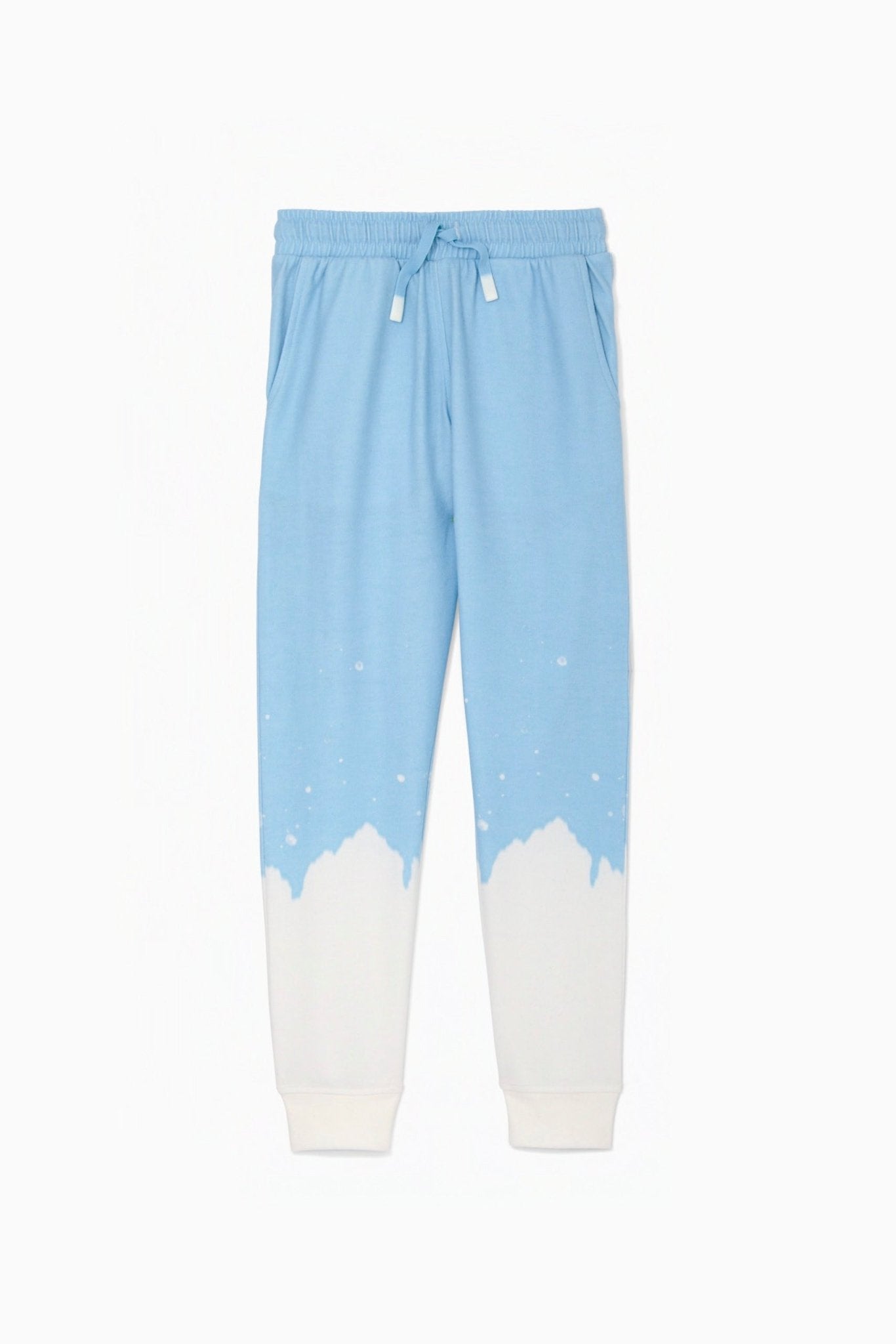 Snow Dipped Splatter Sweatpants