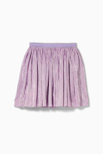 Shimmery Pleat Skirt