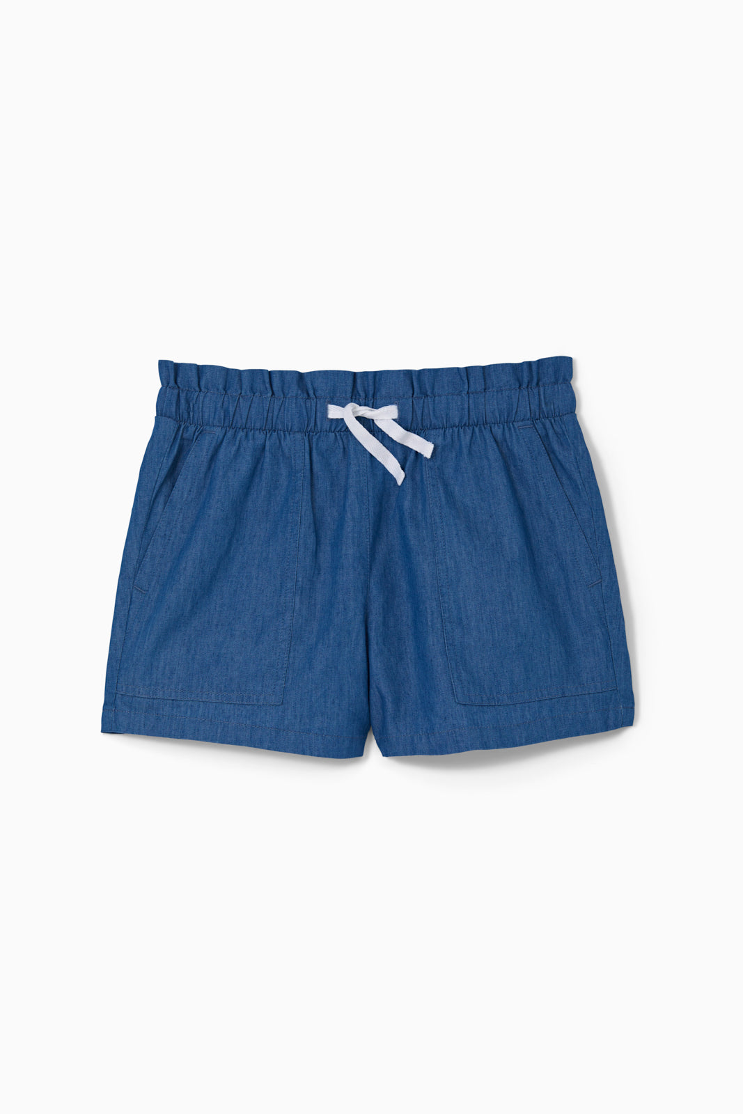 Chambray Cinch Short