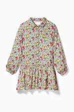 Floral Shirt DressDRESSES/ROMPERSRockets of Awesome