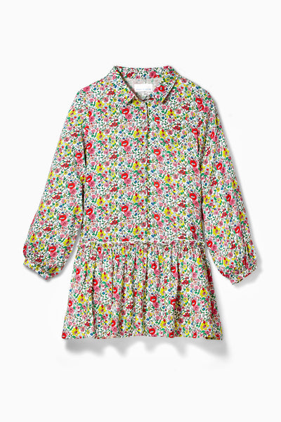 Floral Shirt Dress