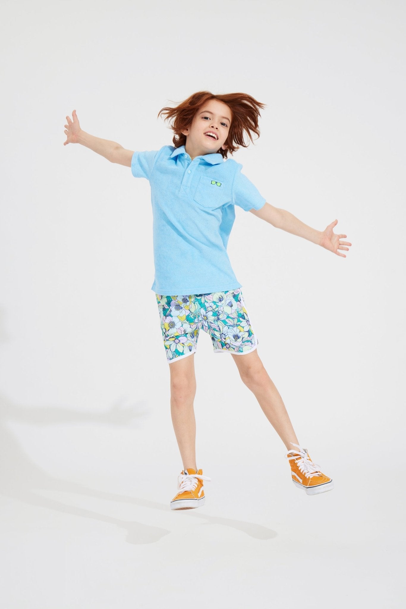 Frog Prince Floral Swim TrunkSWIMRockets of Awesome