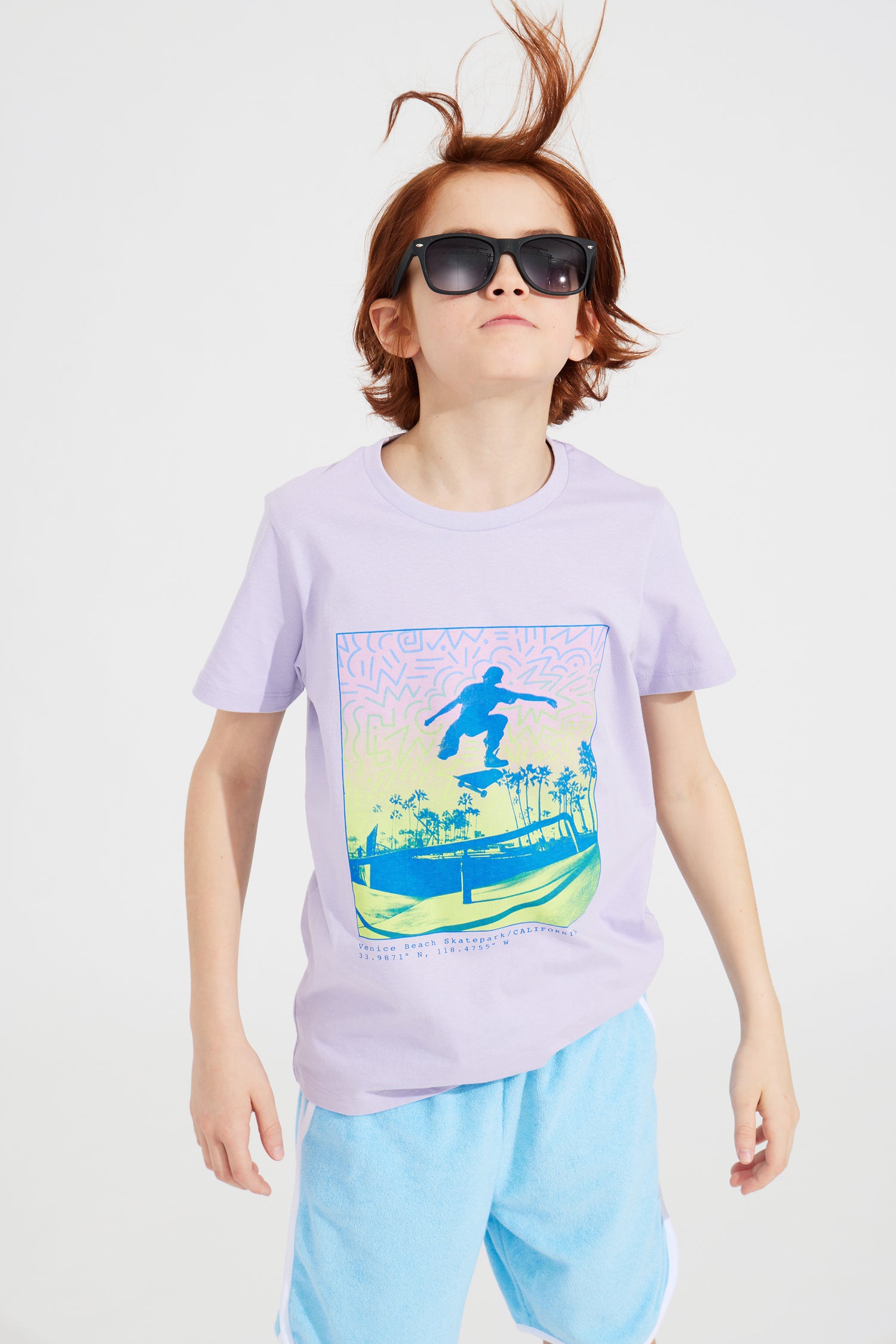 Sunset Skate Tee - FINAL SALE