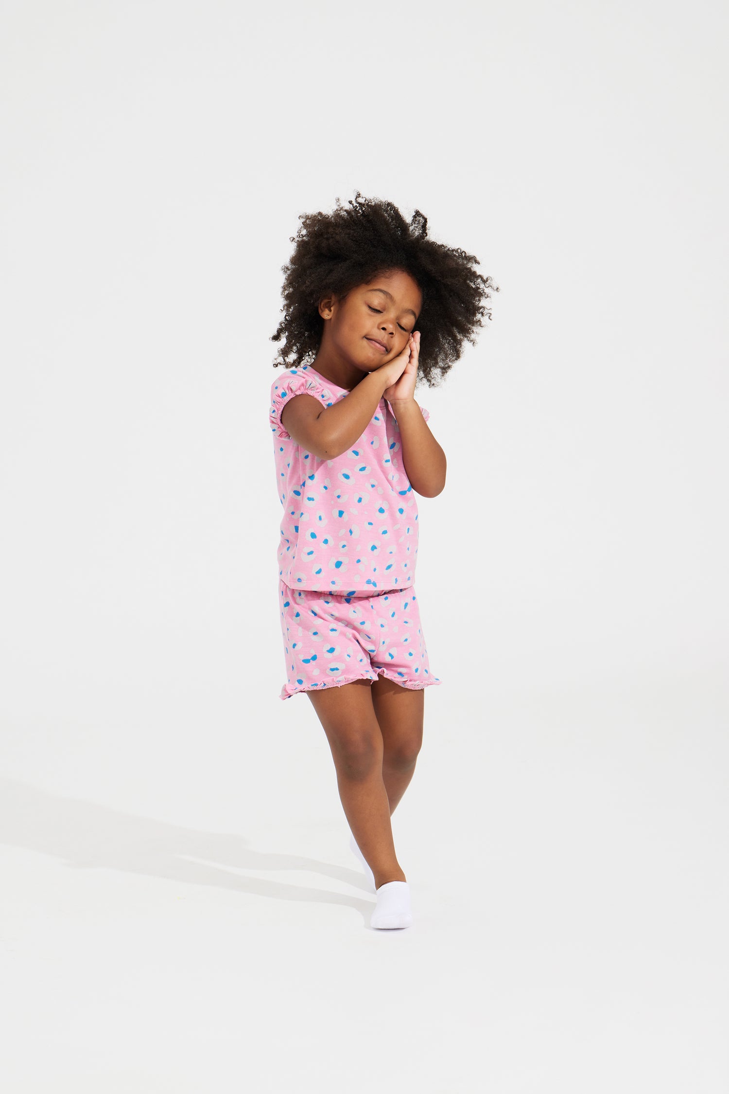 Snuggle Leopard Pajama Set