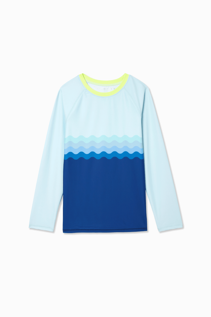 Wavy RashguardSWIMRockets of Awesome