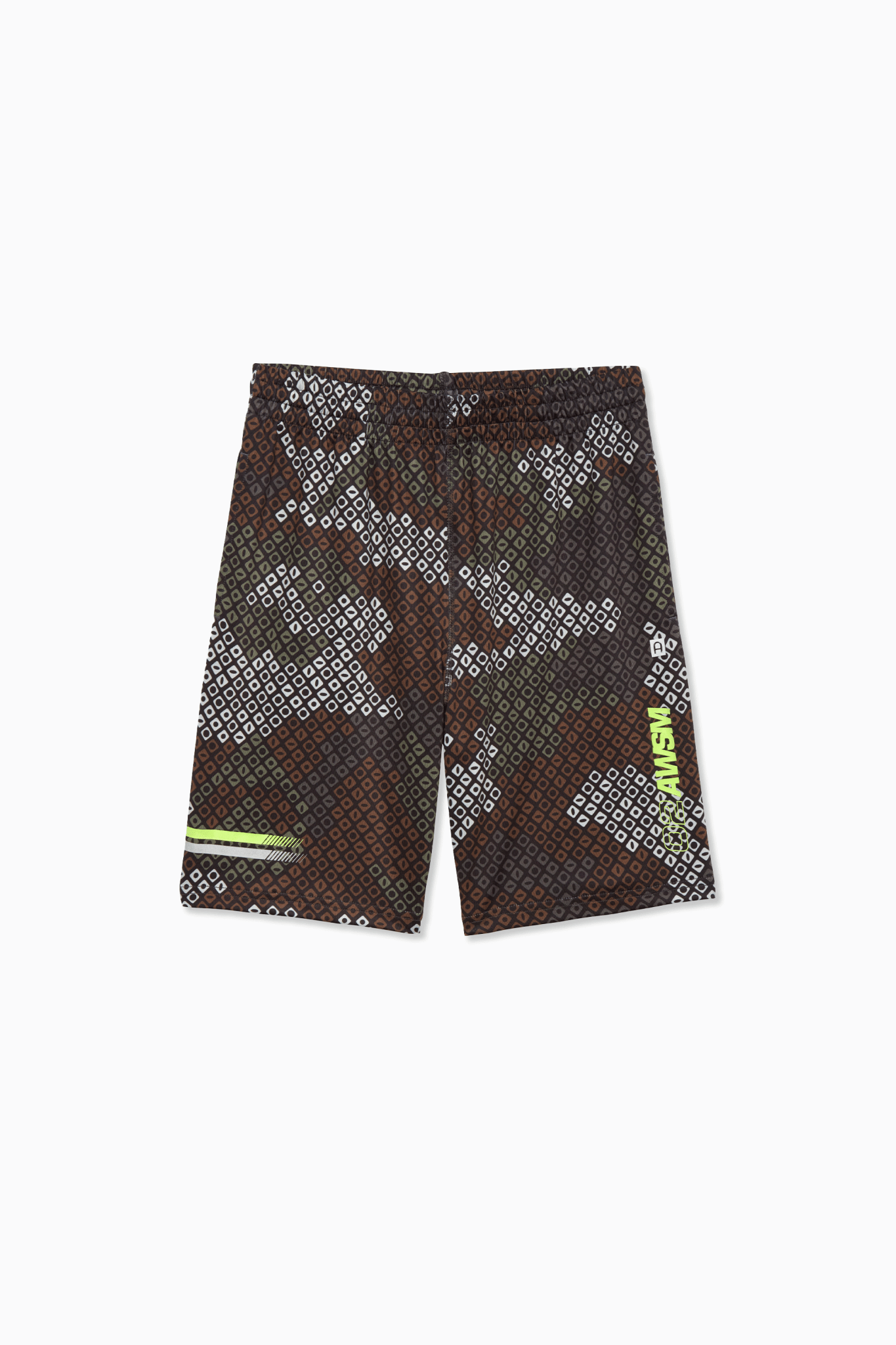 Alien Camo Print Active ShortBOTTOMSRockets of Awesome