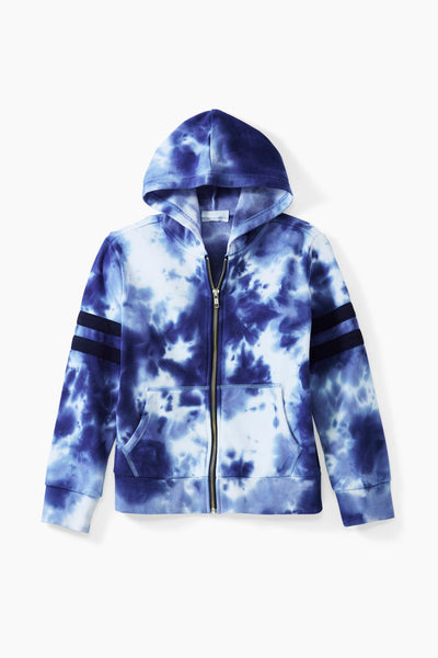 Tie Dye Full Zip Sweatshirt