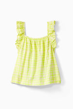 Neon Gingham Smock TopTOPSRockets of Awesome