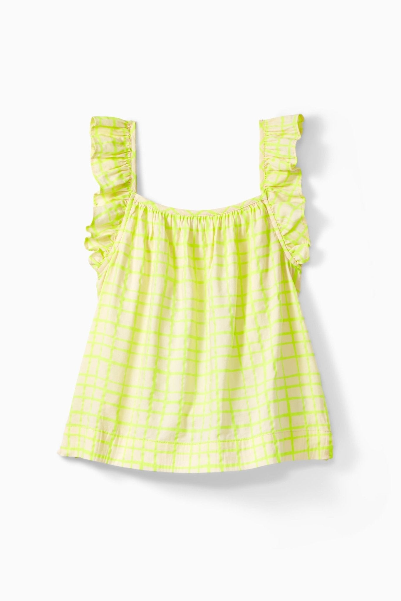 Neon Gingham Smock TopTOPSRockets of Awesome