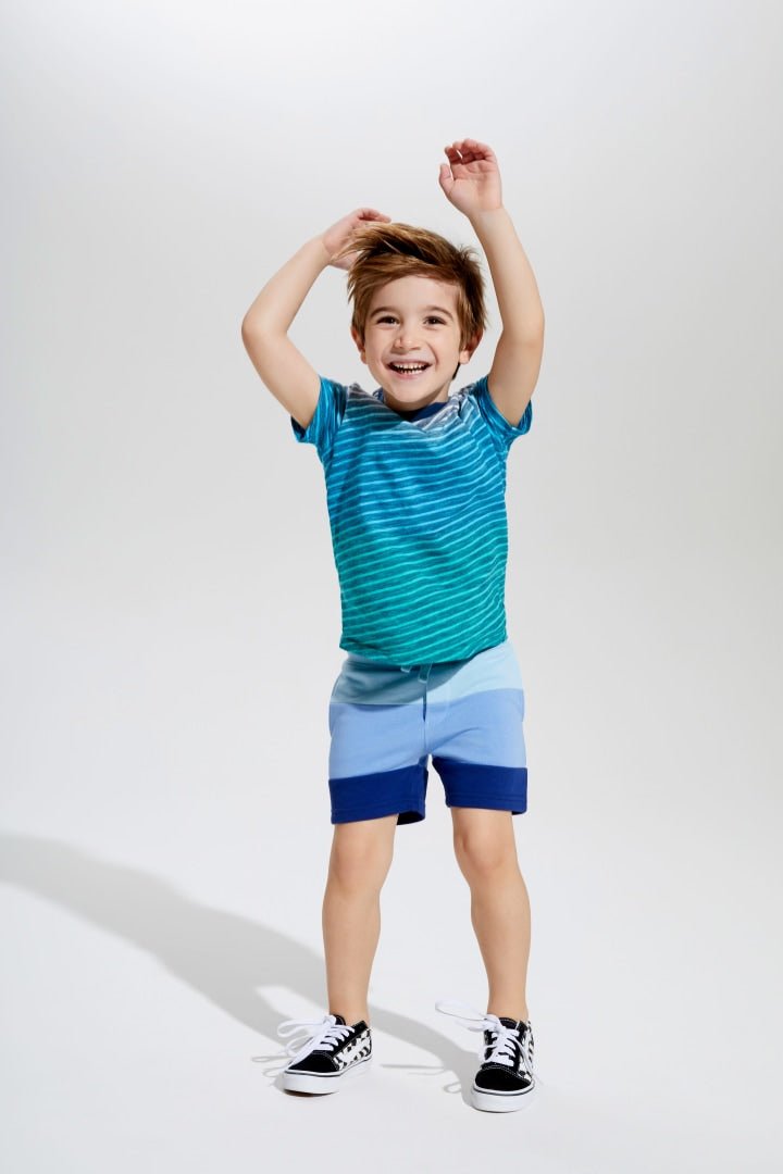 Colorblock Knit ShortBOTTOMSRockets of Awesome