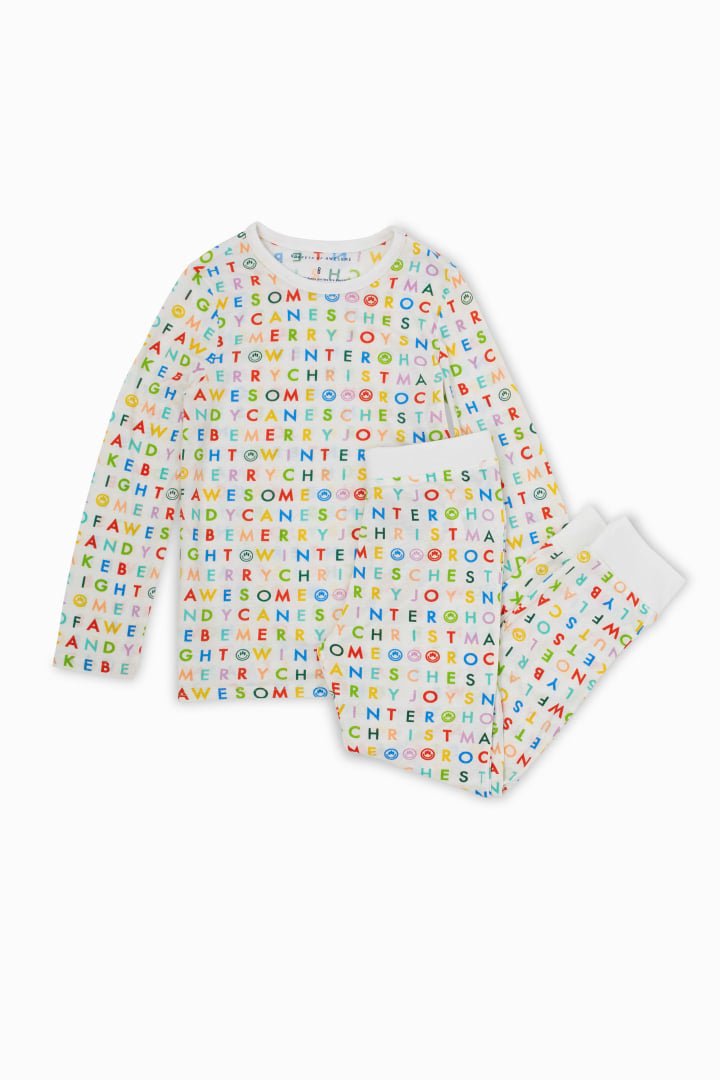 Holiday Crossword PajamasSLEEPWEARRockets of Awesome