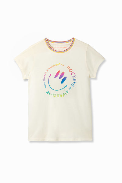 Smiley Rainbow Tee